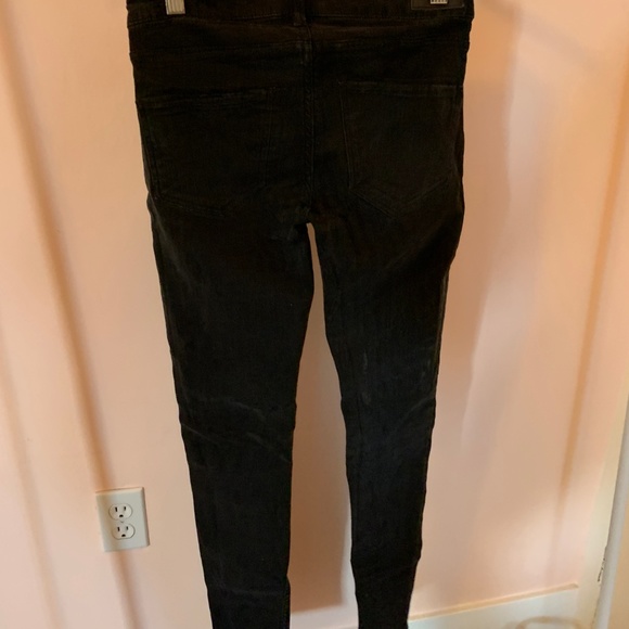 Scotch & Soda Black Skinny Jeans 25 - Picture 3 of 5